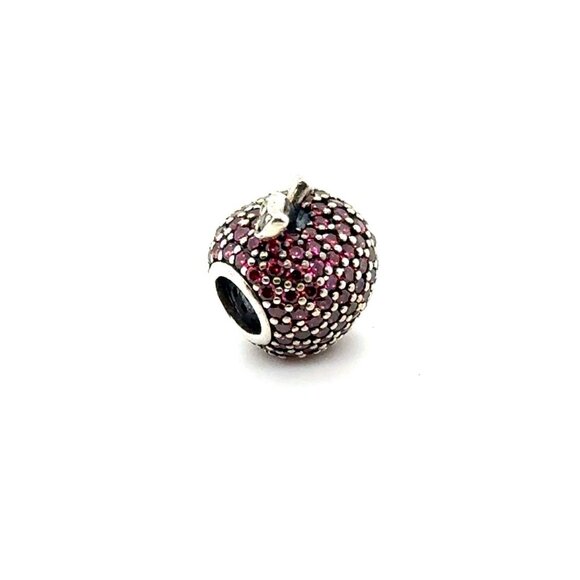 Pandora Pave Cz Apple Charm - Picture 2 of 5